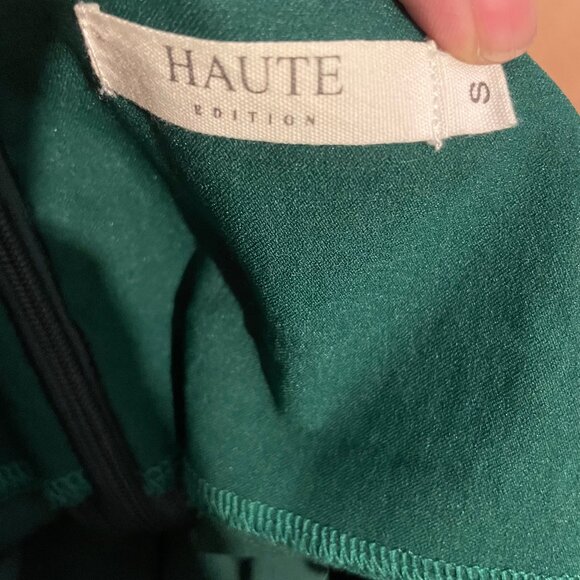 Haute Edition 2 pc Women's Asymmetric Sleeveless Ruched Midi Dress Bodycon Sm - Picture 13 of 16